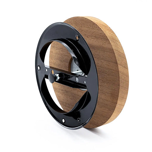 PROSAUNAS Thermo Ventilation Cover Sauna Wall Ventilation Cover, Round, Thermo-Abachi