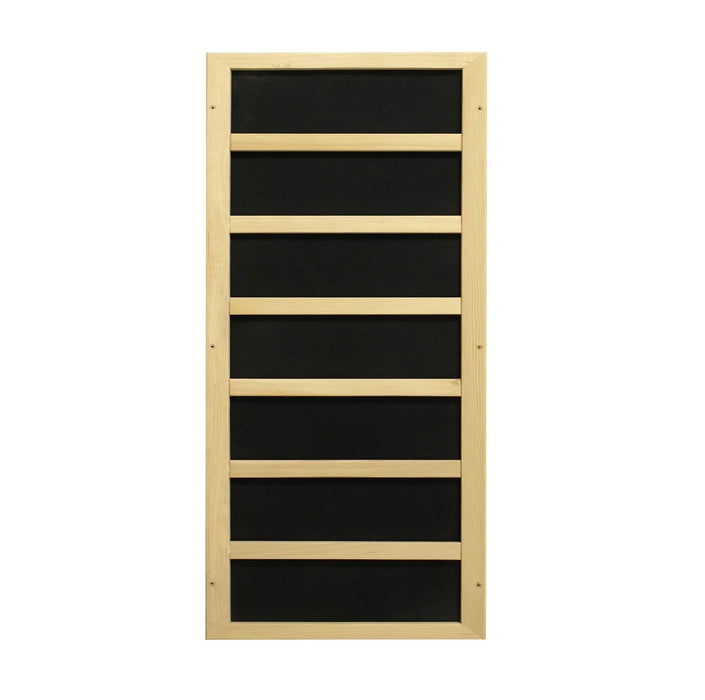Golden Designs Reserve Edition 3 Person Indoor Full Spectrum Infrared Sauna with Himalayan Salt Bar GDI-8230-01
