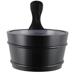 4Living Sauna Bucket Sauna Bucket, Black, 4L - West Coast Saunas - 640607