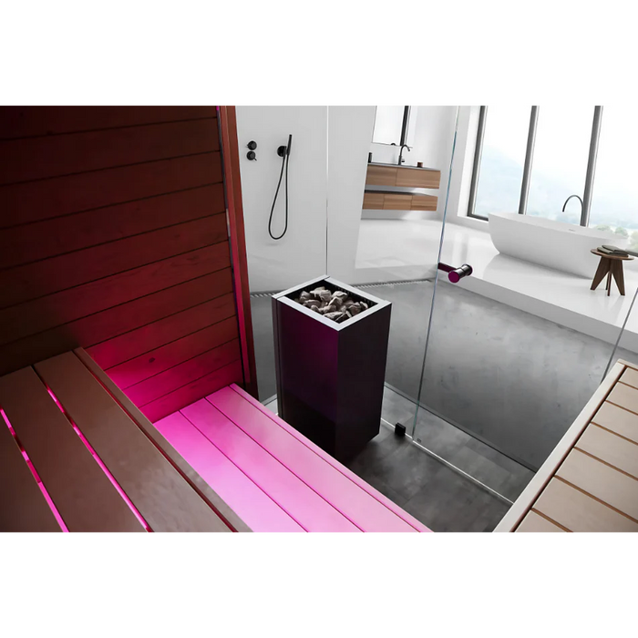 Harvia Block - Rustic Adler 2-6 Person Indoor Sauna