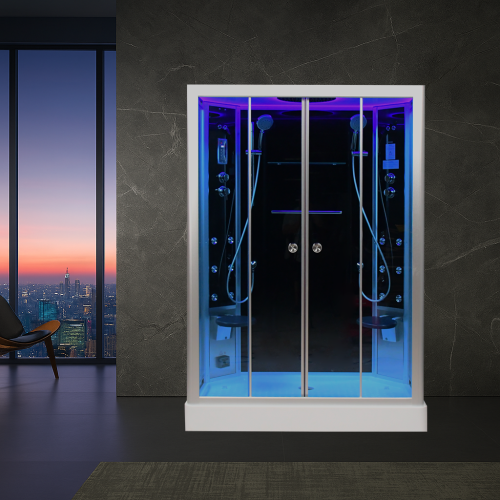 Platinum DZ903L Steam Shower-Sliding Door