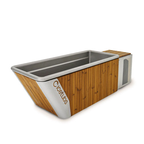 Icetubs IceBath Coldtherapy Bath, Thermowood & Stainless Cold Therapy Immersion