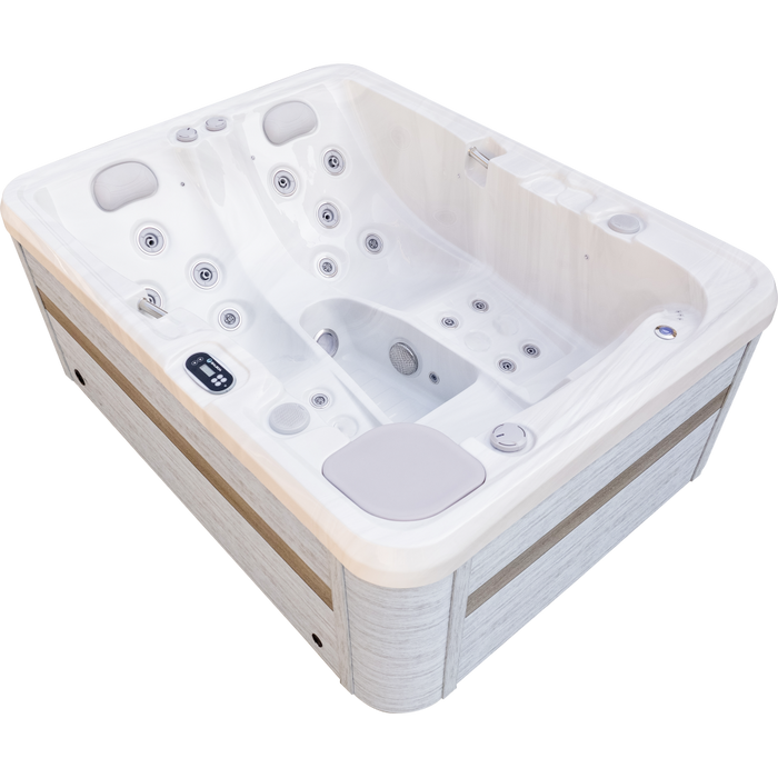 Luxury Spas Largo 3-Person 120V/240V Hybrid Plug N Play Hot Tub