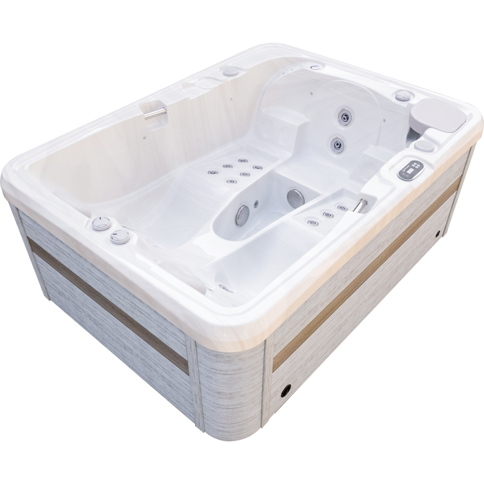 Luxury Spas Largo 3-Person 120V/240V Hybrid Plug N Play Hot Tub