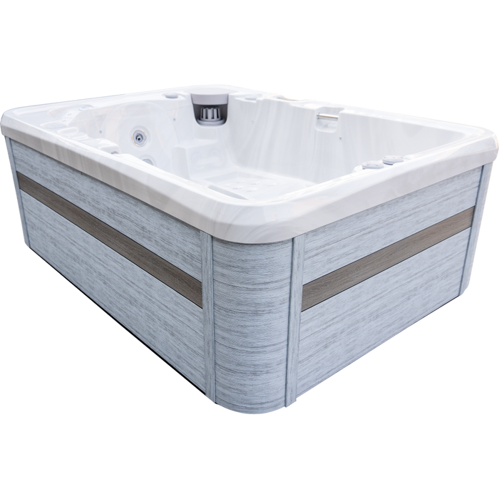 Luxury Spas Largo 3-Person 120V/240V Hybrid Plug N Play Hot Tub