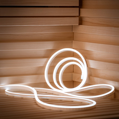 PROSAUNAS 1-Zone Dimmable White LED Light Strip Kit Flexible Waterproof LED Light, Wireless Control, Wi-Fi