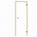 Alder Frame Door, Clear Glass, 690×1890 mm (27 1/8″ x 74 3/8″) - West Coast Saunas - BSAUNAACGDL