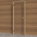 Alder Frame Door, Frosted Glass, 690×1890 mm (27 1/8″ x 74 3/8″) - West Coast Saunas - BSAUNAAFGDR