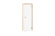 Alder Frame Door, Frosted Glass, 690×1890 mm (27 1/8″ x 74 3/8″) - West Coast Saunas - BSAUNAAFGDR