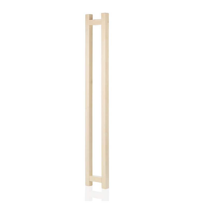 Alder Frame Door with Long Handle, Bronze Glass, 690x2090mm (27 1/8″ x 82 1/4″) - West Coast Saunas - BSAUAFDLHBG - 2