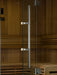 All Glass Front & Side Wall "Forssa" 3 Person Indoor Traditional Sauna - West Coast Saunas - GDI-7203-01