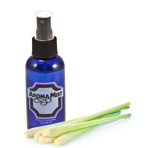 AromaMist Lemongrass 4 Lemongrass Aroma Bath Oil, 4 - ounce Atomizing Spray, AromaMist - West Coast Saunas - 700 - 1061