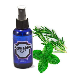 AromaMist Rosemary Mint 4 Rosemary Mint Aroma Bath Oil Blend, 4 - Ounce Atomizing Spray Bottle - West Coast Saunas - 264504