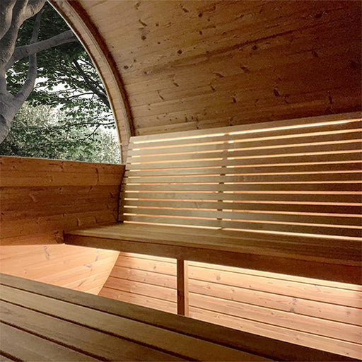 Bathology Spectrum 360 Sauna, Dotless LED Lighting Control, Single Zone - West Coast Saunas - BATHSPECT360