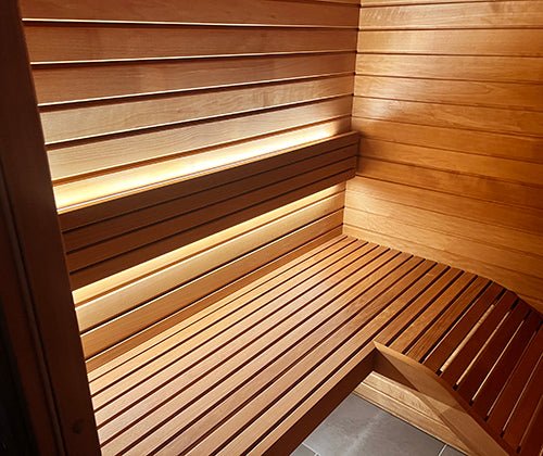 Bathology Spectrum 360 Sauna, Dotless LED Lighting Control, Single Zone - West Coast Saunas - BATHSPECT360