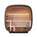Black Cube Sauna Kit – Modern DIY Outdoor Sauna for 4–5 People - West Coast Saunas - SASE - BC - 5 - SW - 2STR