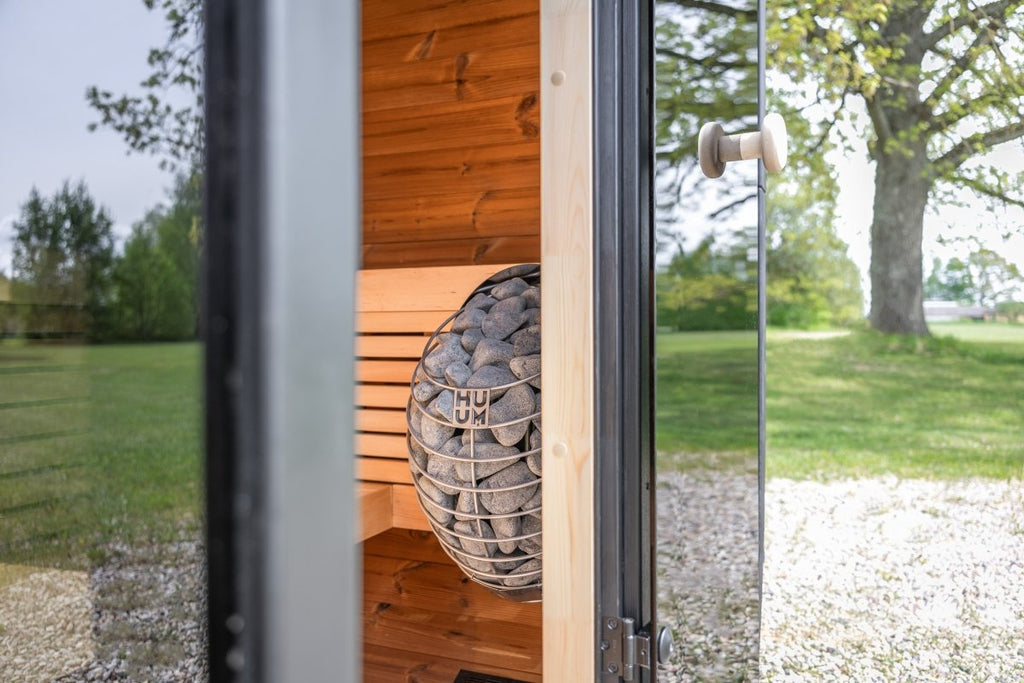 Black Cube Sauna Kit – Modern DIY Outdoor Sauna for 4–5 People - West Coast Saunas - SASE - BC - 5