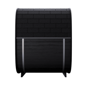 Black Cube Sauna Kit – Modern DIY Outdoor Sauna for 4–5 People - West Coast Saunas - SASE - BC - 5 - PW