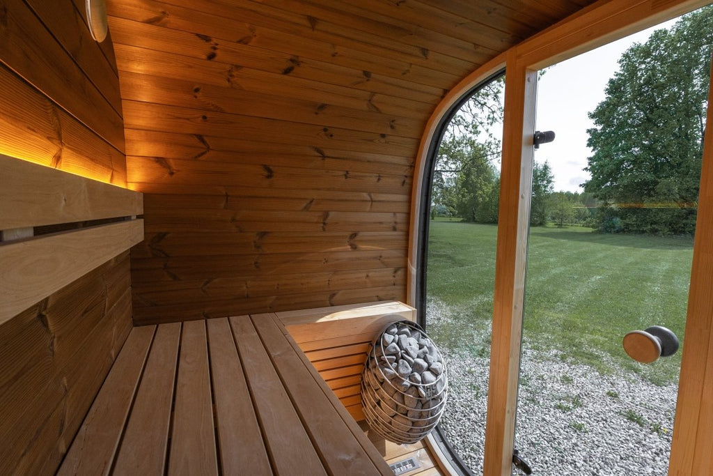 Black Cube Sauna Kit – Modern DIY Outdoor Sauna for 4–5 People - West Coast Saunas - SASE - BC - 5