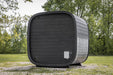 Black Cube Sauna Kit – Modern DIY Outdoor Sauna for 4–5 People - West Coast Saunas - SASE - BC - 5 - SW - 4STR