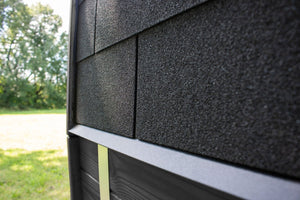 Black Cube Sauna Kit – Modern DIY Outdoor Sauna for 4–5 People - West Coast Saunas - SASE - BC - 5 - SW - 4STR