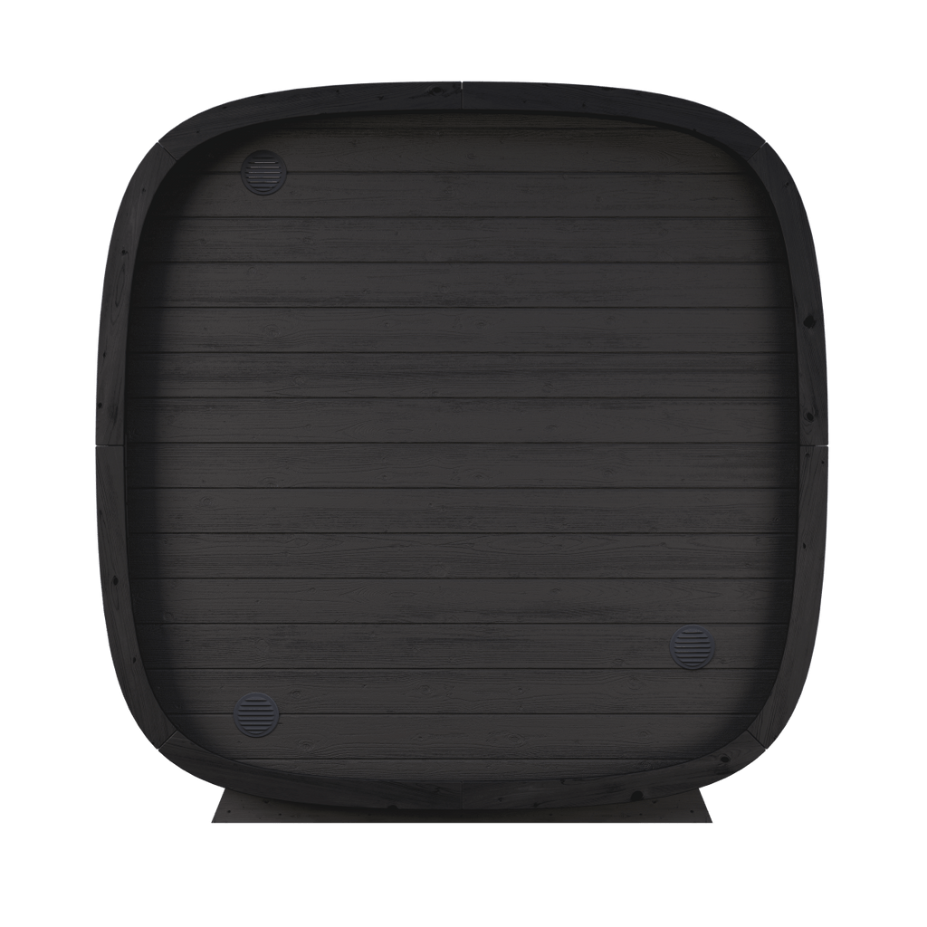 Black Cube Sauna Kit – Modern DIY Outdoor Sauna for 4–5 People - West Coast Saunas - SASE - BC - 5