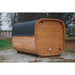 BSaunas 2.5 Cube Square Prefabricated Outdoor Sauna Kit with Porch - West Coast Saunas - BS - 25 - CUBE - PRCH
