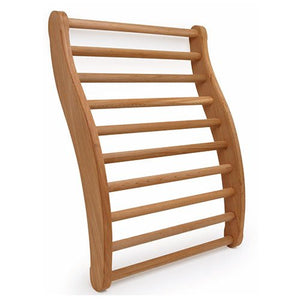 Canadian Red Cedar Ergonomic S-Shape Sauna Backrest - West Coast Saunas - FD-BK1