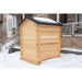 Canadian Timber Granby Outdoor Traditional Cabin Sauna - West Coast Saunas - CTC66W