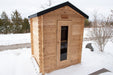 Canadian Timber Granby Outdoor Traditional Cabin Sauna - West Coast Saunas - CTC66W