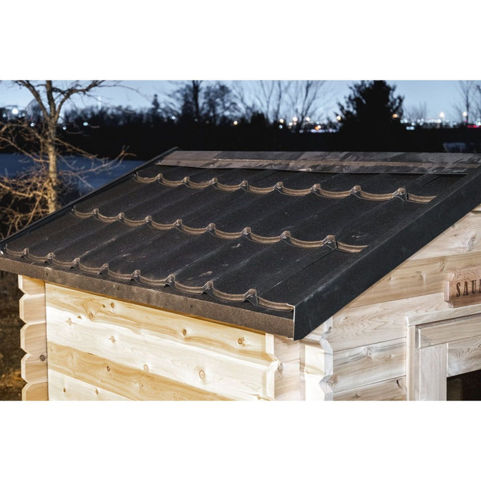 Canadian Timber Granby Outdoor Traditional Cabin Sauna - West Coast Saunas - CTC66W