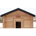 Canadian Timber Granby Outdoor Traditional Cabin Sauna - West Coast Saunas - CTC66W