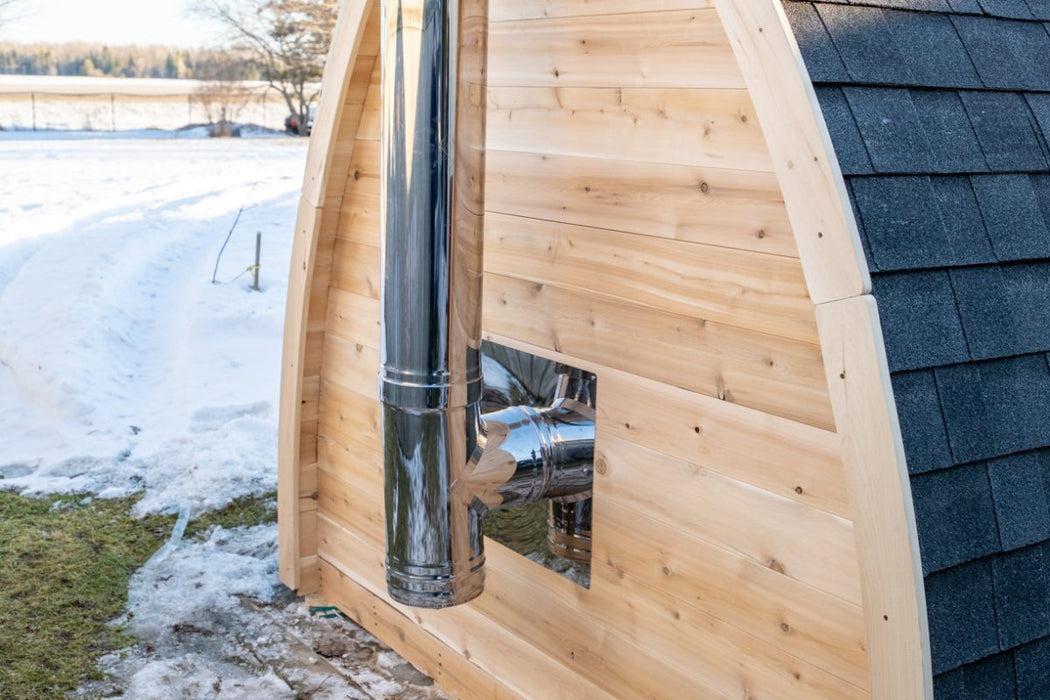 Canadian Timber MiniPOD Sauna - West Coast Saunas - CTC77MW