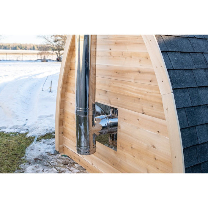 Canadian Timber MiniPOD Sauna - West Coast Saunas - CTC77MW