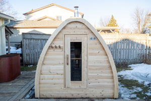 Canadian Timber MiniPOD Sauna - West Coast Saunas - CTC77MW