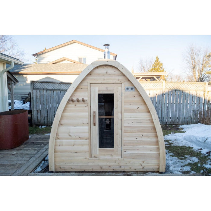 Canadian Timber MiniPOD Sauna - West Coast Saunas - CTC77MW