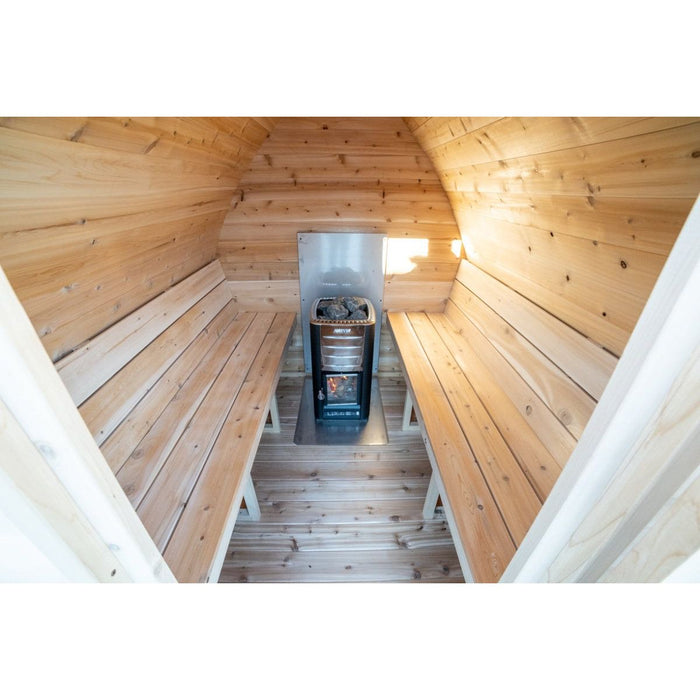 Canadian Timber MiniPOD Sauna - West Coast Saunas - CTC77MW