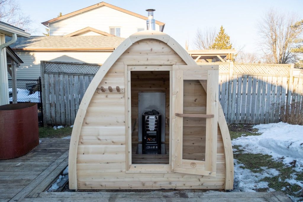 Canadian Timber MiniPOD Sauna - West Coast Saunas - CTC77MW