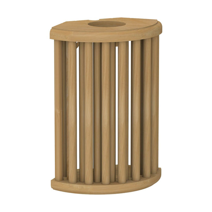 Cedar Sauna Light Cover - West Coast Saunas - BS - CDLT - VER - SP