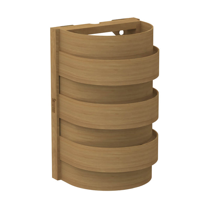Cedar Sauna Light Cover - West Coast Saunas - BS - CDLT - CUR