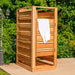 Cloudburst Outdoor Shower - Clear Red Cedar - West Coast Saunas - 550S