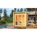 Compact Thermowood 2 to 4 Person Cube Sauna Kit - Cubo XS - West Coast Saunas - BS - CUBO - XS