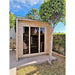 Compact Thermowood 2 to 4 Person Cube Sauna Kit - Cubo XS - West Coast Saunas - BS - CUBO - XS