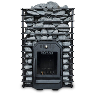 Cozy Heat Quattro Sauna Stove - West Coast Saunas - COZYQUATTRO12