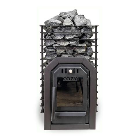 Cozy Heat Quattro Thru-Wall Sauna Stove - West Coast Saunas - COZYQUATTROTW18