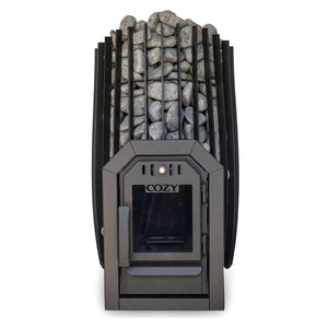 Cozy Heat SW Thru-Wall Sauna Stove - West Coast Saunas - COZYSWTW12