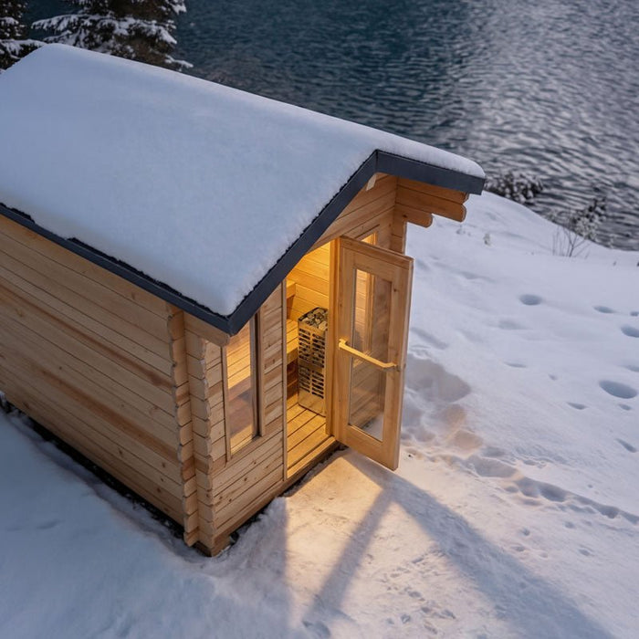 CT Palmer Cabin Sauna CTC68N - West Coast Saunas - CTC68N