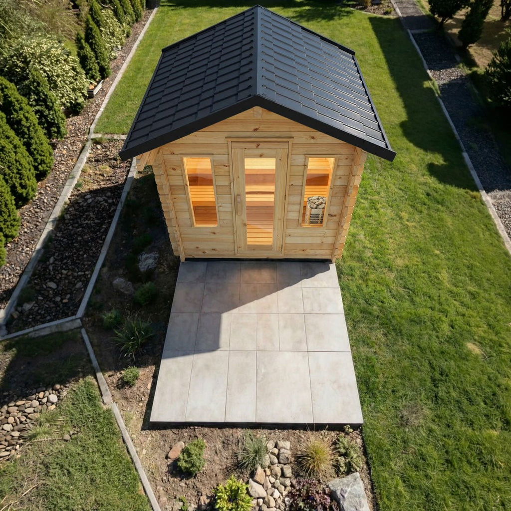 CT Palmer Cabin Sauna CTC68N - West Coast Saunas - CTC68N