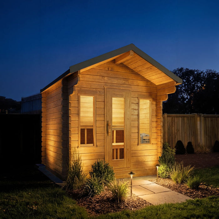 CT Palmer Cabin Sauna CTC68N - West Coast Saunas - CTC68N