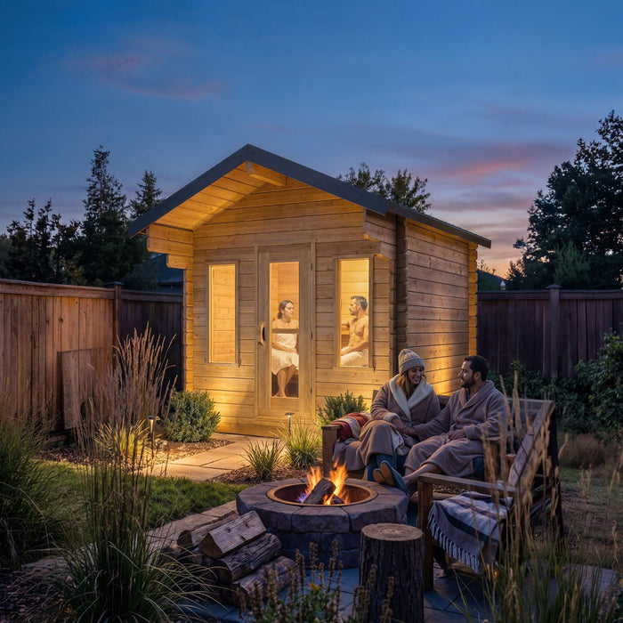 CT Palmer Cabin Sauna CTC68N - West Coast Saunas - CTC68N